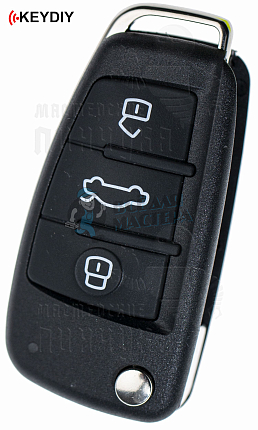 Ключ серии B-02 в стиле Audi для KD900 без встроенного чипа КНР