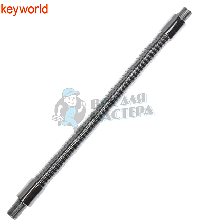 Трубка-держатель защитного стекла на станке 100E1 (хром)