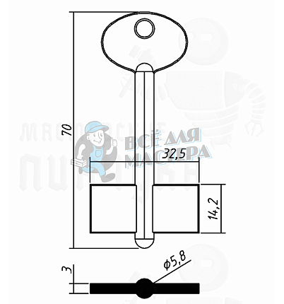 TLU4D (желтый)