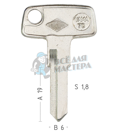 YAMA-7D YH7R YM16L YA10R - Чертеж