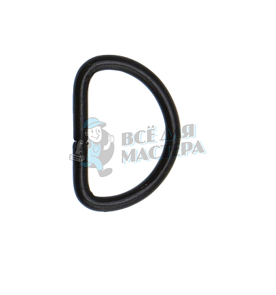 Полукольцо 15мм (толщ. 2мм) цв. оксид. 