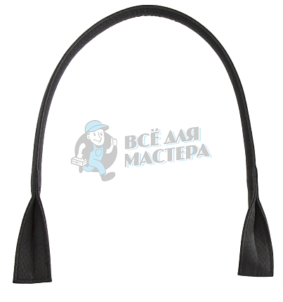 Ручка сумочная длинная с широким креплением 68см Китай Черный  рептилия