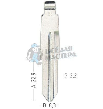 Лезвие №85 CHERY M11 КНР