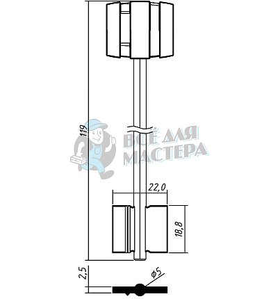 BRD9DP (желтый)