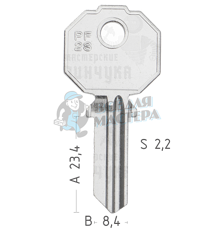 PS4N PR-10 PF2S PRF4SF - Чертеж