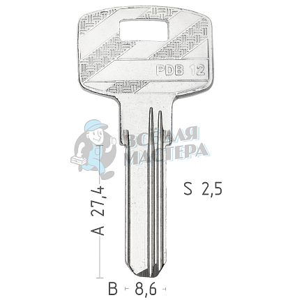 MAU1/DEK17/DEK8_DKB12/DKB8_DK6X/DK6 PDB-12 (DK8) Турция CANAS