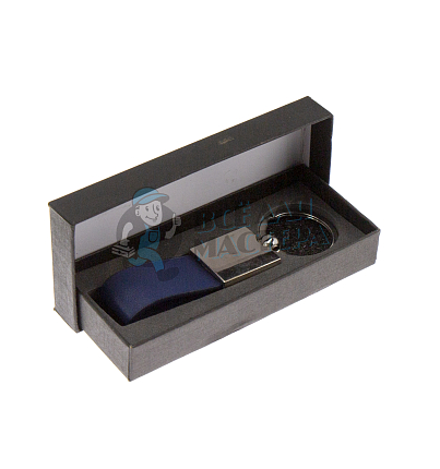 Брелок для ключей "Ремешок" никель