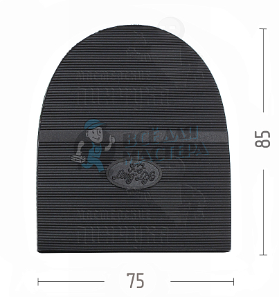 Набойка Long Life 45-1 Чёрный