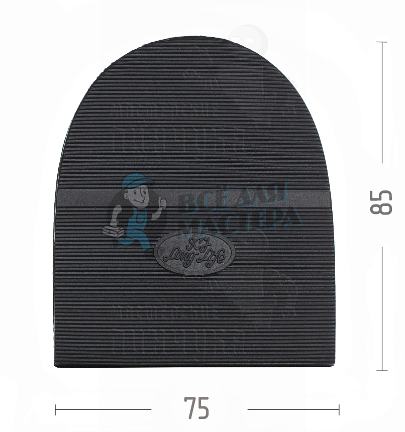 Набойка Long Life 45-1 Чёрный