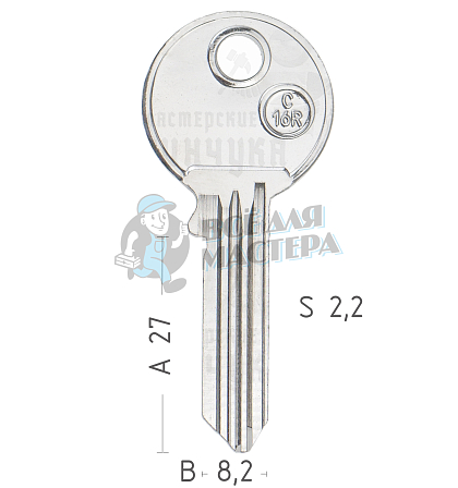 C16R  CI-15  CS38R  CSA45L  - Чертеж