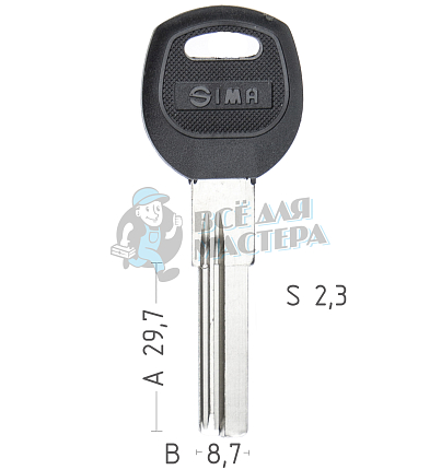 Baodean 2п (30*8.8*2.3) левый, под бронь ст.AP1D