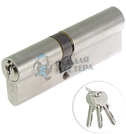 Цилиндровый механизм KALE KILIT 164GN-90(35+10+45)-NP-3KEY-STB 164GN000072 - Чертеж