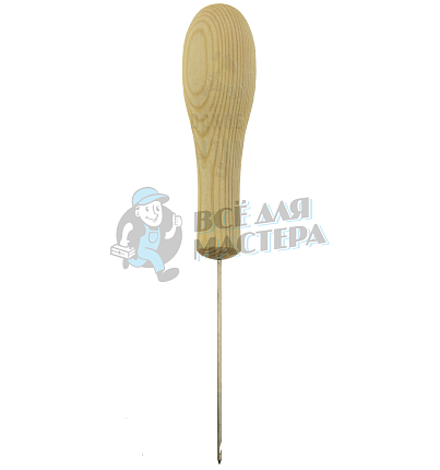 Шило "Сапожное" (с крючком) т.1,6 деревянная ручка