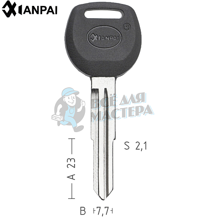 HOND16DP_HD43RP113_HON58RDP/HON57RP_HO103P/HO10 Honda а/пластик КНР  - Чертеж