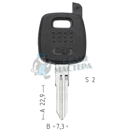 T00NS5P TP00DAT-6P2\-10P NSN11T0 а/пласт.с мест.п/чип NISSAN - Чертеж