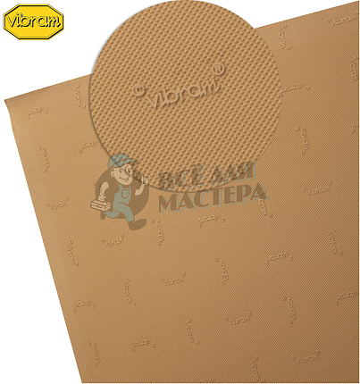 Проф.лист. Vibram  Tequilgemma 7673/14 112х85х1,8 мм Бежевый
