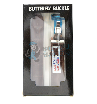 Ремешок для часов c тиснением под крокодила (Кожа, пряжка-бабочка/клипса, коричневый, 22мм)