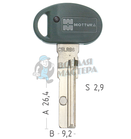 Mottura "CHAMPION" C30R B6 Original  - Чертеж