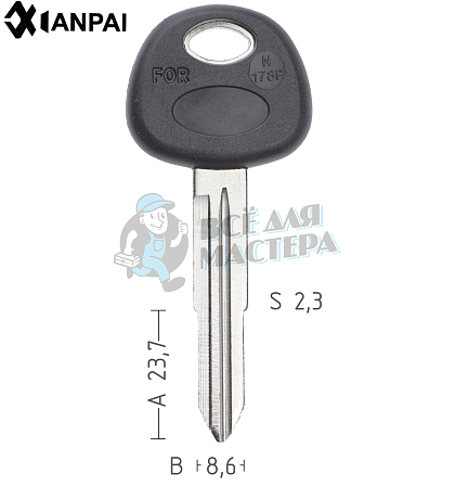 HYUNDAI HY6DP_HYN4RP114_HYN7RAP_HUN8LP КНР - Чертеж