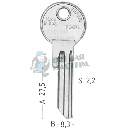 F24RL FB-14/FB-8 FB16RX FAA82 - Чертеж