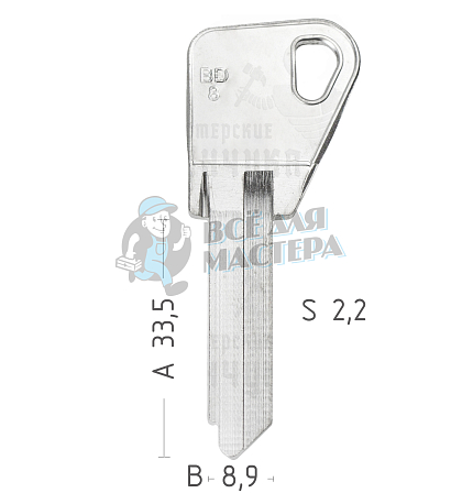 BD13R BRI-1I BD8 BR25 - Чертеж