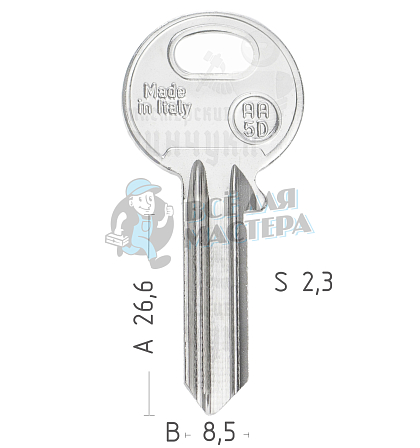 AA 5D AS-3D ASS6 ASA23 - Чертеж