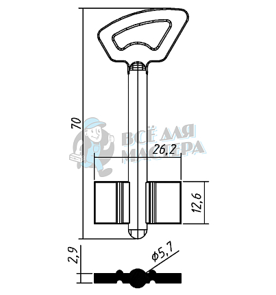 BRT1D (желтый)