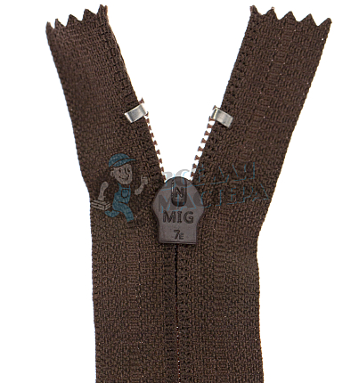 Молния 60см Коричневый