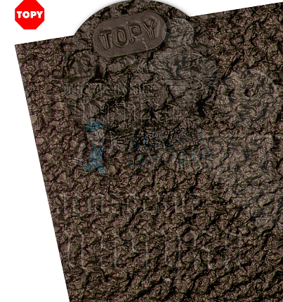 Проф. листовая Topy Rug 960х600х3мм Коричневый (10)