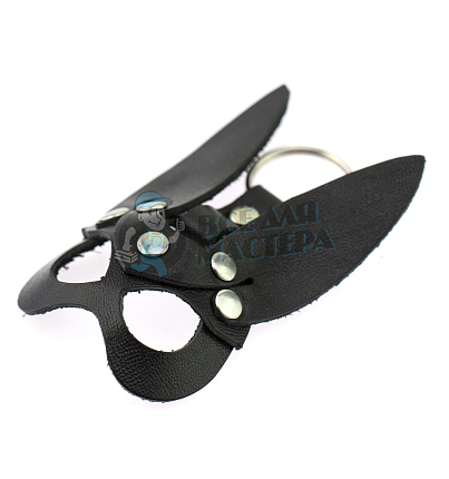 Брелок Зайка, цв.черный