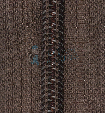 Молния 55см Коричневый