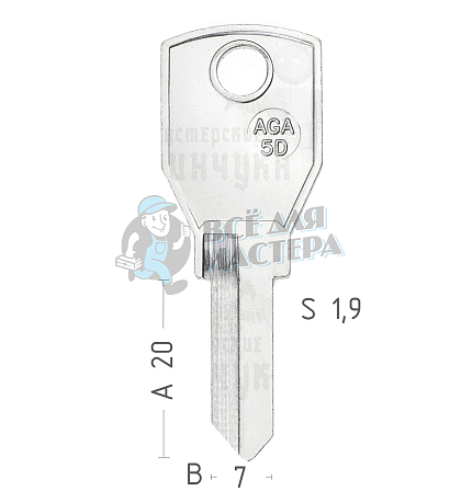 AGA1R AGA-5D AGA1R AGA10L - Чертеж