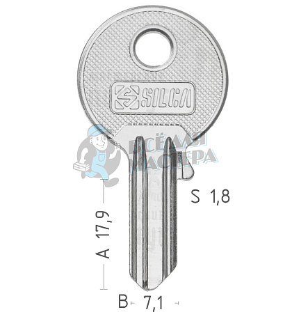 U3PD U-1D UL056 UNL3P - Чертеж