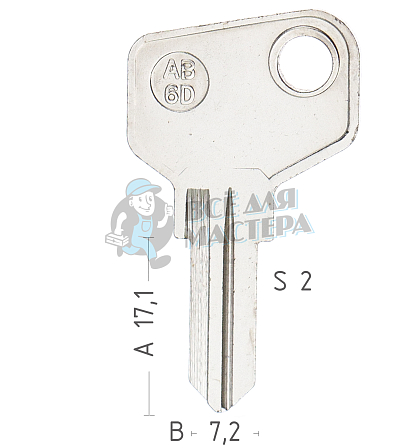 AB6D ABS2R ABA11L ABS2R - Чертеж