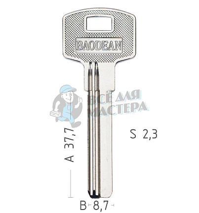 BAODEAN 2паза 8,8*38 mm КНР