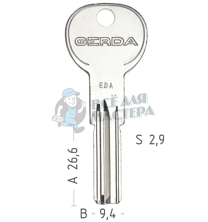 GERDA EDA WKM7 - Чертеж