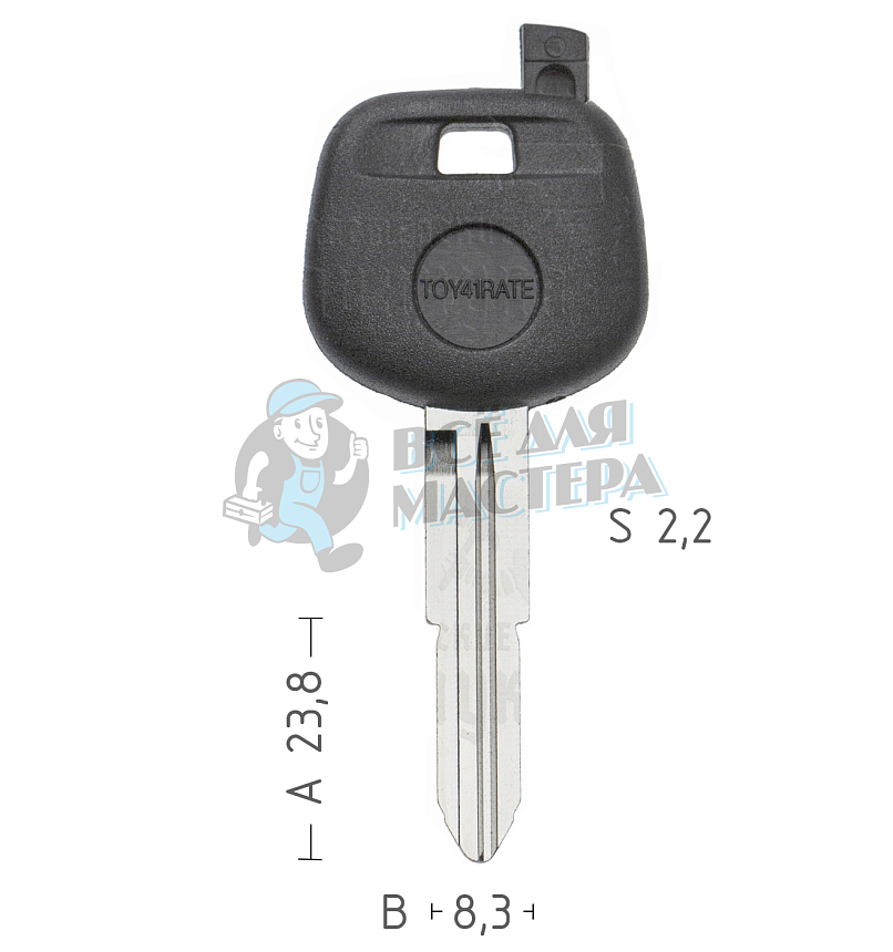 T00TY40RPA TP00TOYO-20DP1 TOY41RT0 а/пласт.с мест.п/чип TOYOTA
