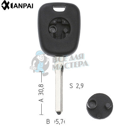 T00HF38P TP00ME-16P а/пласт.с мест.п/чип Mercedes  КНР