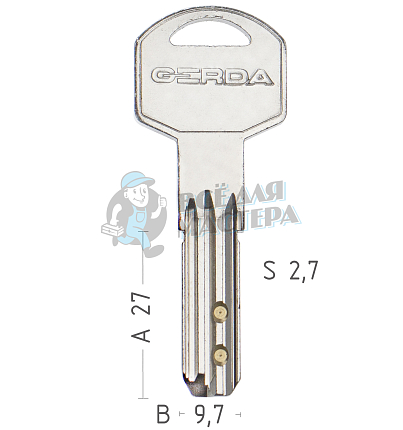 GERDA WKM3 лунка