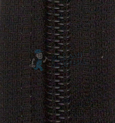 Молния №7 35см Чёрный