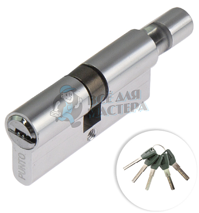 Цилиндровый механизм PUNTO c вертушкой A202/70