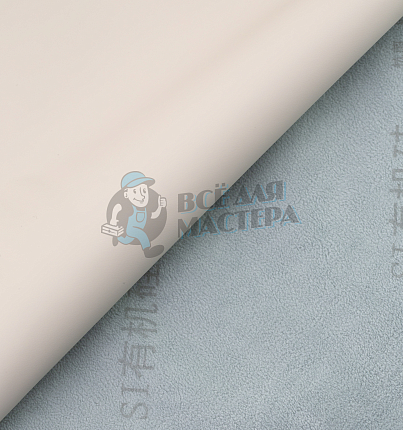 Искусственная кожа на микрофибре (тип Nappa Premium) цв. жасмин (218-39), т.1,2мм 100см*140см
