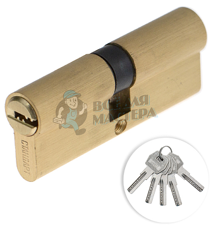 Цилиндровый механизм Стандарт МАХ 80 (40х40) SB - Чертеж
