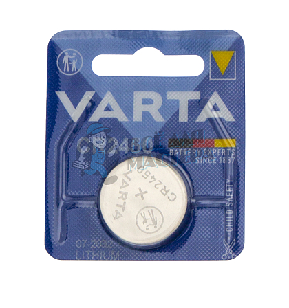 Батарейка VARTA CR2450 BL1 (1/10/300) - Чертеж