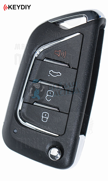 Ключ серии B21-4 REMOTE - Чертеж