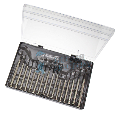 Набор отверток для точной механики, 16 шт, Sparta