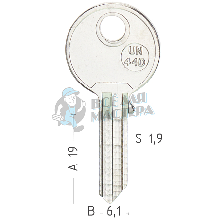 UN44D UNI2R UN15L UN13 - Чертеж