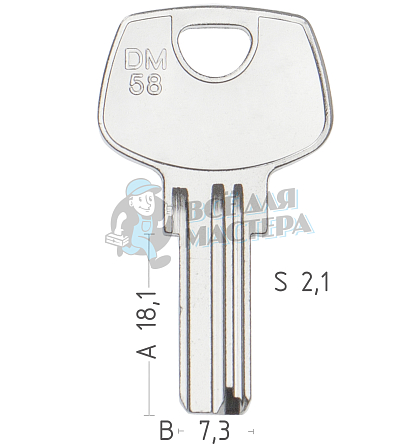 DM77  DOM-34  DM58  S87DO  - Чертеж