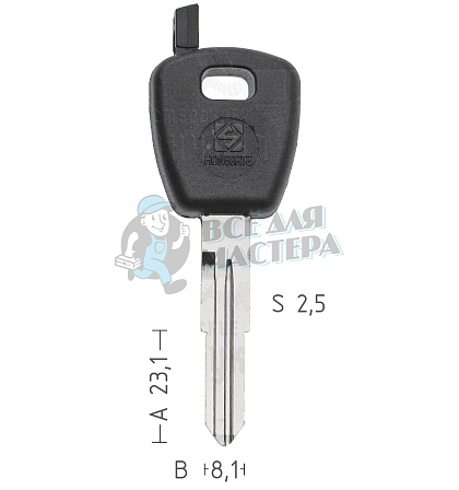 T00HD43RP TP00HOND-21P HON58RT0 а/пласт.с мест.п/чип HONDA - Чертеж