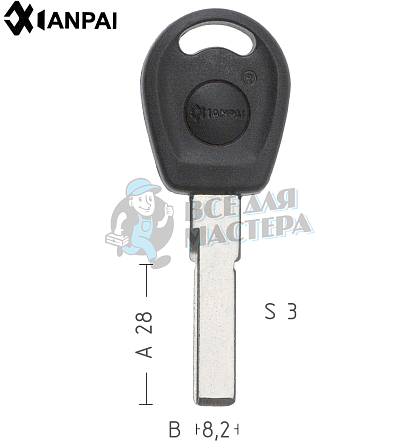 HU-HAA.P1   HU66P   HF66P   HF55P65   V66BP автоверт. КНР - Чертеж